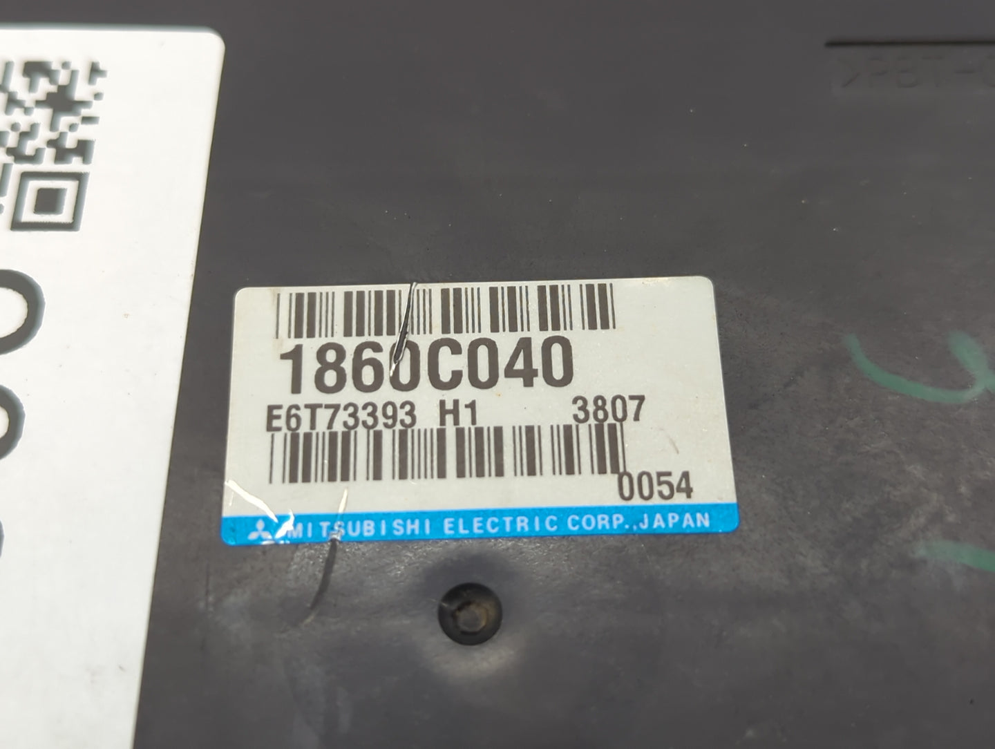 2014 Mercury Milan PCM Engine Control Computer ECU ECM PCU OEM P/N:1860C040 Fits OEM Used Auto Parts - Oemusedautoparts1.com