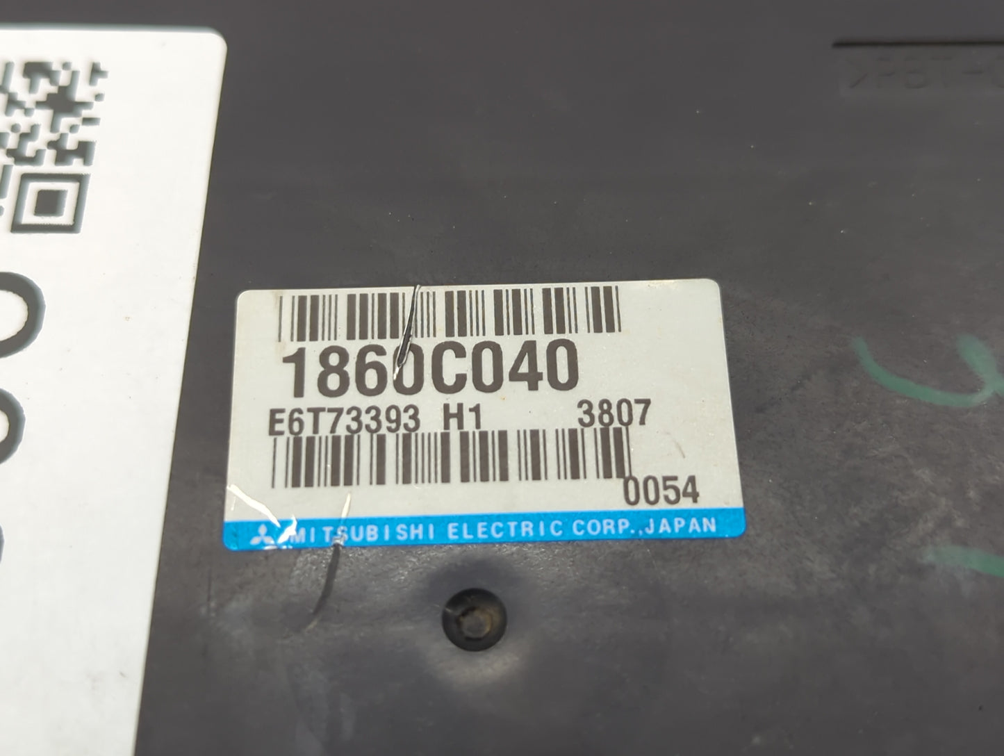 2014 Mercury Milan PCM Engine Control Computer ECU ECM PCU OEM P/N:1860C040 Fits OEM Used Auto Parts - Oemusedautoparts1.com