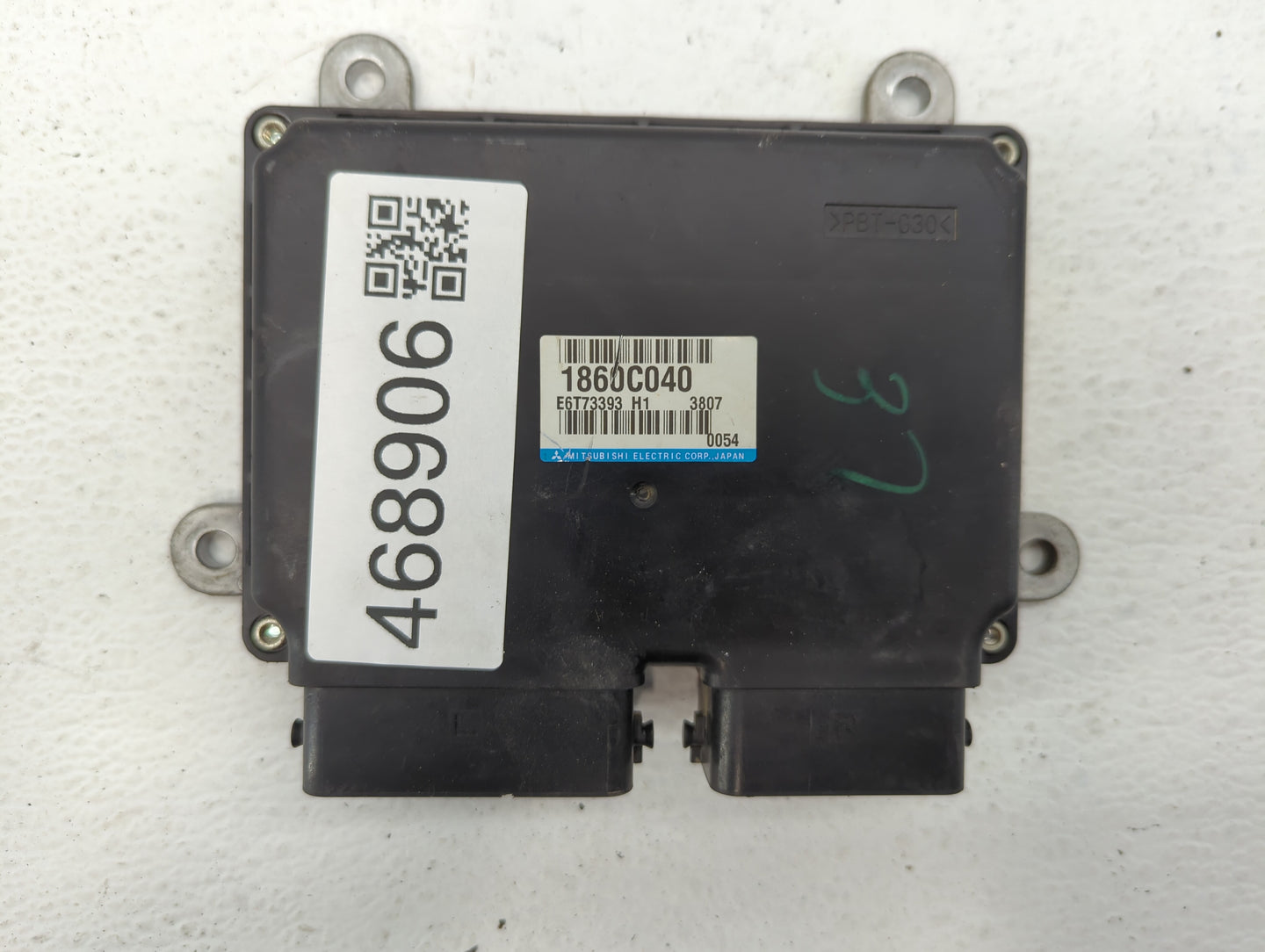 2014 Mercury Milan PCM Engine Control Computer ECU ECM PCU OEM P/N:1860C040 Fits OEM Used Auto Parts - Oemusedautoparts1.com