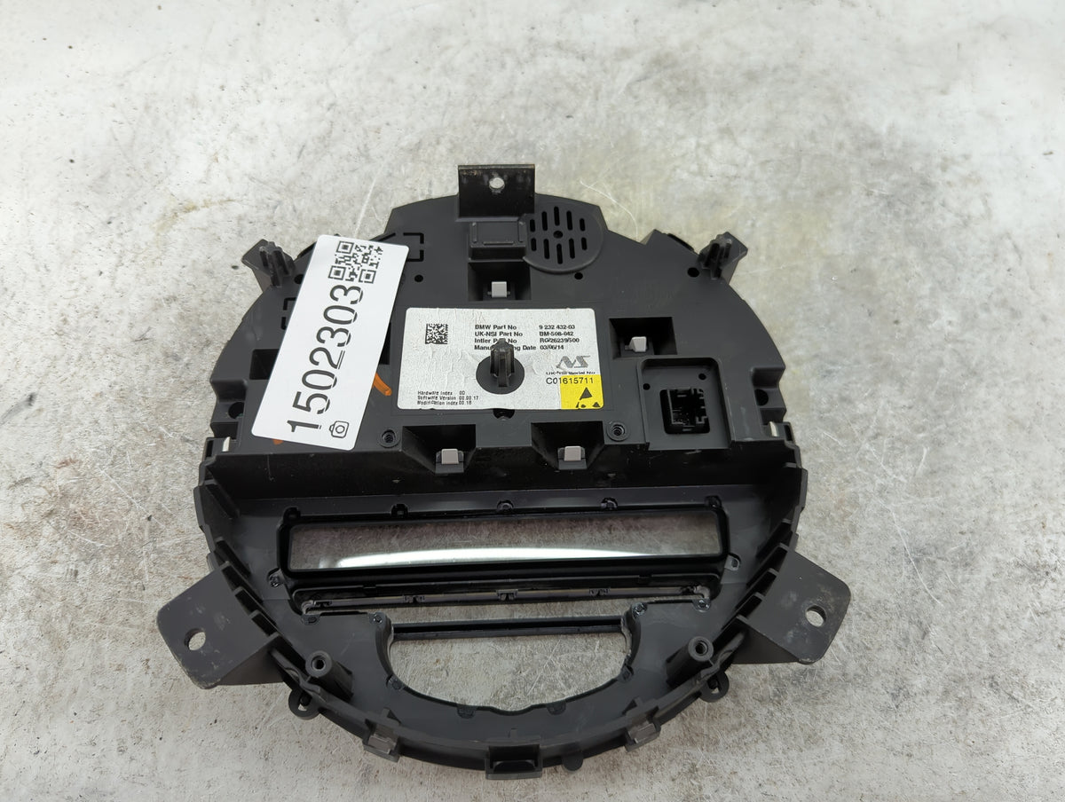 2014 Mini Clubman Instrument Cluster Speedometer Gauges P/N:9 232 432-03 BM-508-042 Miles: Fits Fits 2011 2012 2013 2015 201