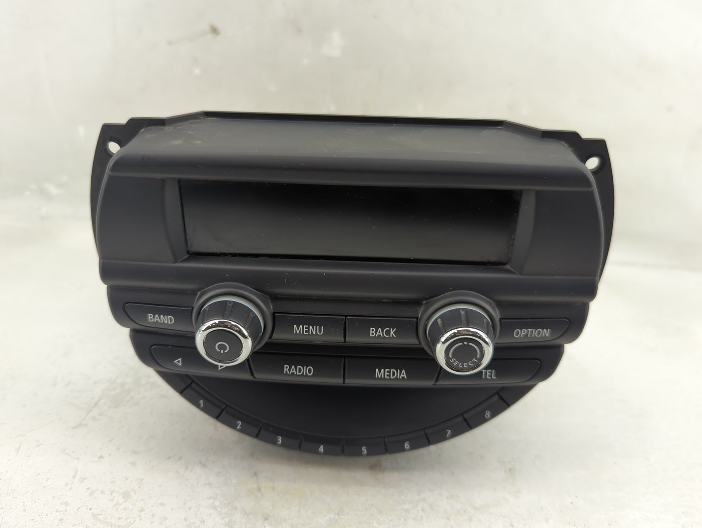 2014 Mini Cooper Radio AM FM Cd Player Receiver Replacement P/N:9344046 Fits OEM Used Auto Parts - Oemusedautoparts1.com
