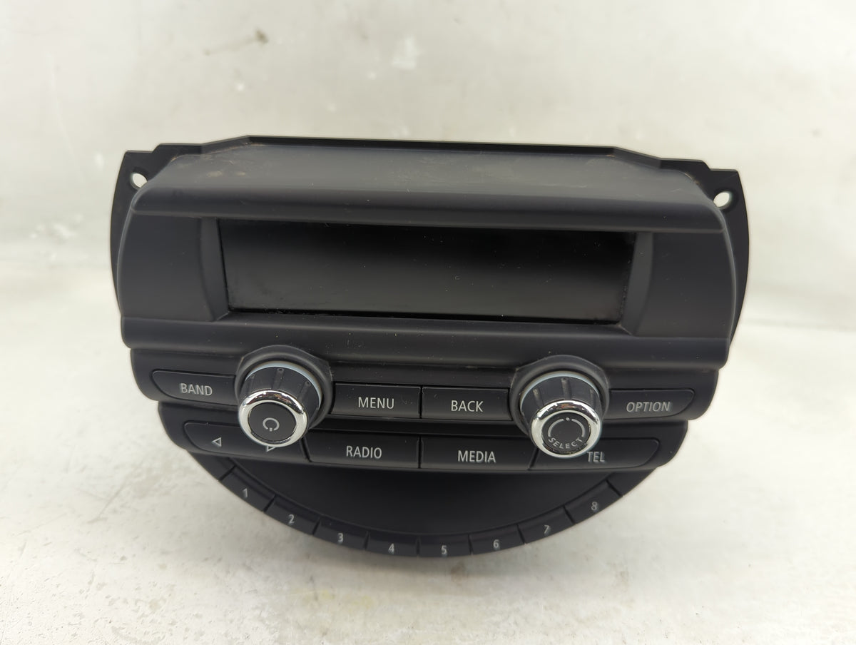 2014 Mini Cooper Radio AM FM Cd Player Receiver Replacement P/N:9344046 OEM Used Auto Parts - Oemusedautoparts1.com