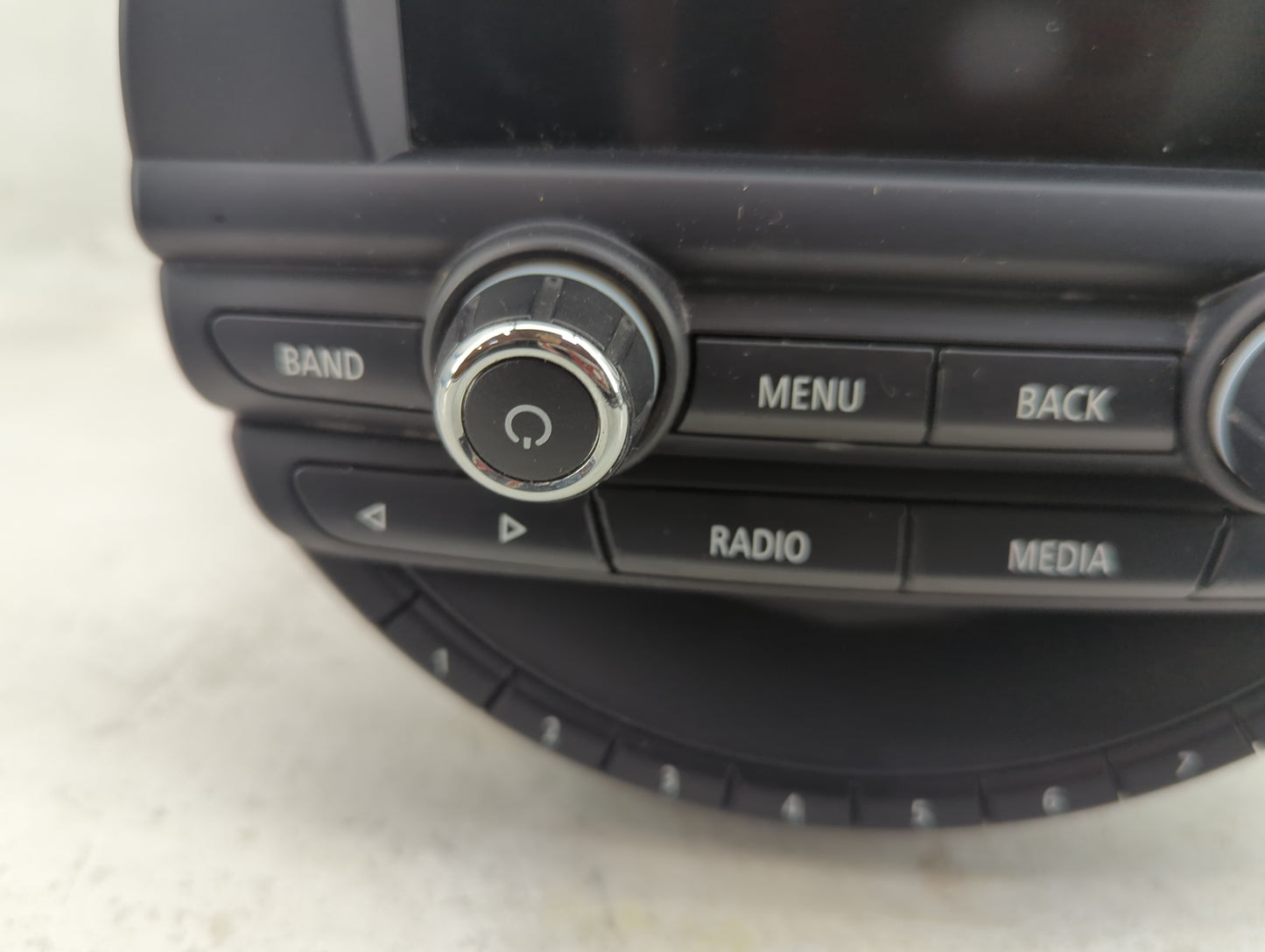 2014 Mini Cooper Radio AM FM Cd Player Receiver Replacement P/N:9344046 Fits OEM Used Auto Parts - Oemusedautoparts1.com