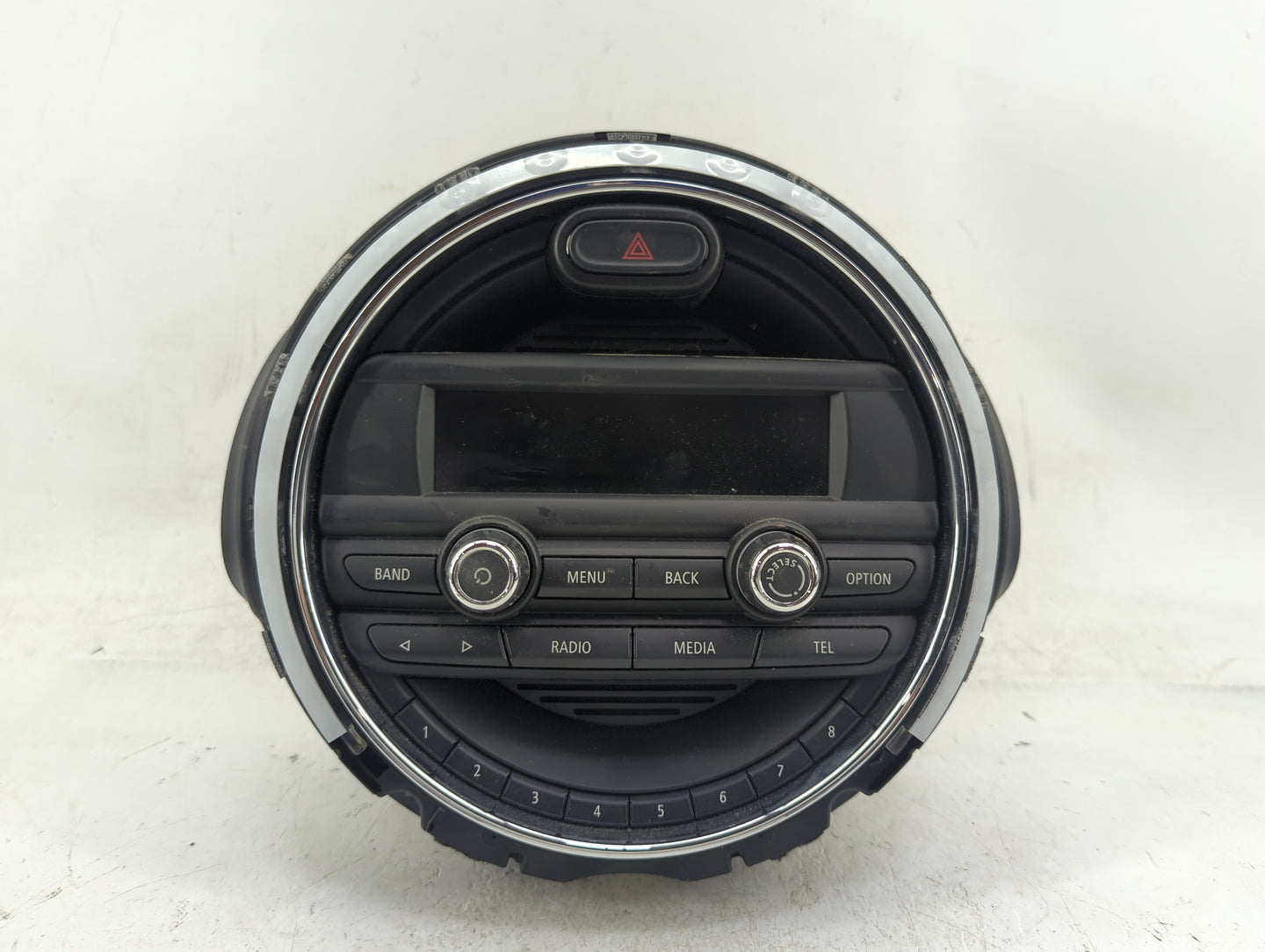 2014 Mini Cooper Radio AM FM Cd Player Receiver Replacement P/N:9344046 Fits OEM Used Auto Parts - Oemusedautoparts1.com