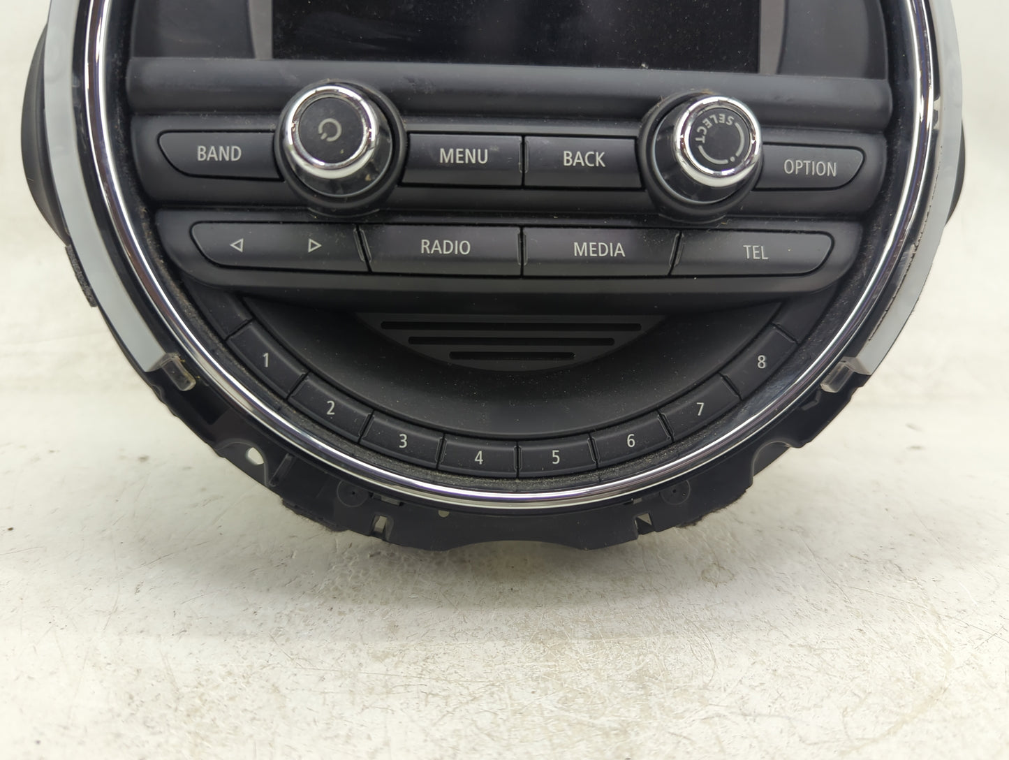 2014 Mini Cooper Radio AM FM Cd Player Receiver Replacement P/N:9344046 Fits OEM Used Auto Parts - Oemusedautoparts1.com