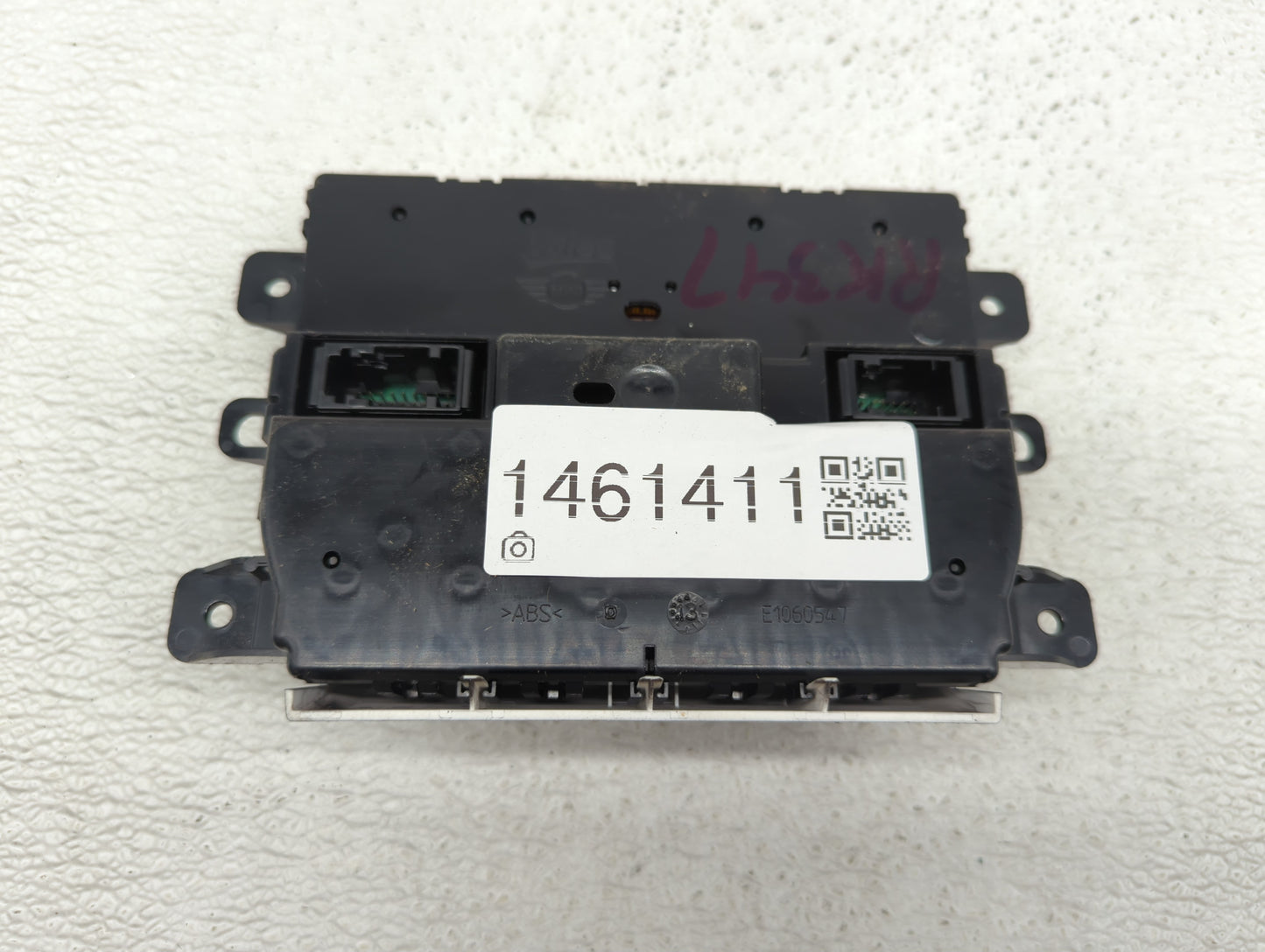 2013-2016 Mini Cooper Countryman Climate Control Module Temperature AC/Heater Replacement P/N:E1060547 Fits OEM Used Auto Pa