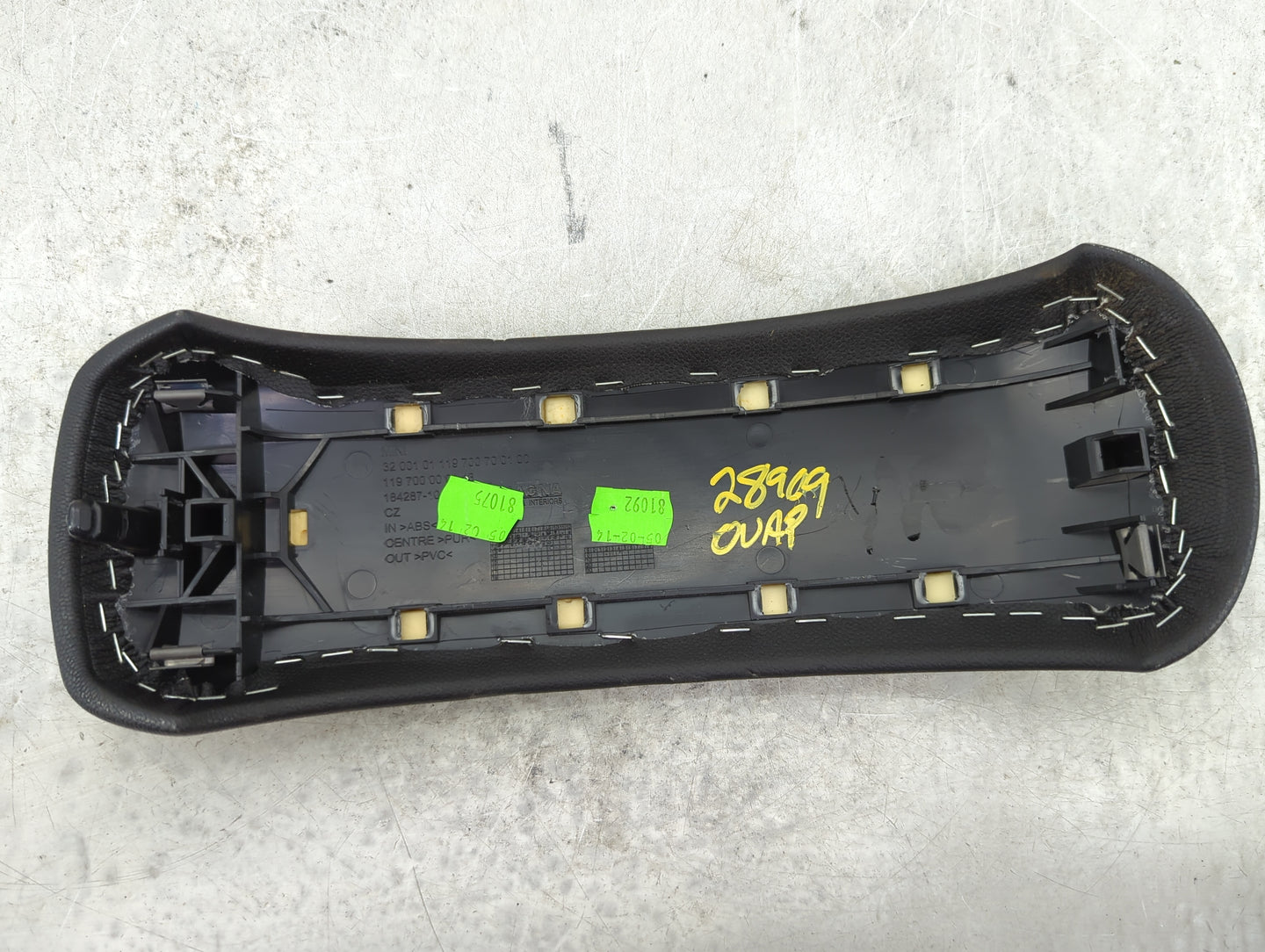 2013-2016 Mini Cooper Paceman Center Console Armrest Cover Lid Fits Fits 2011 2012 2013 2014 2015 2016 OEM Used Auto Parts -