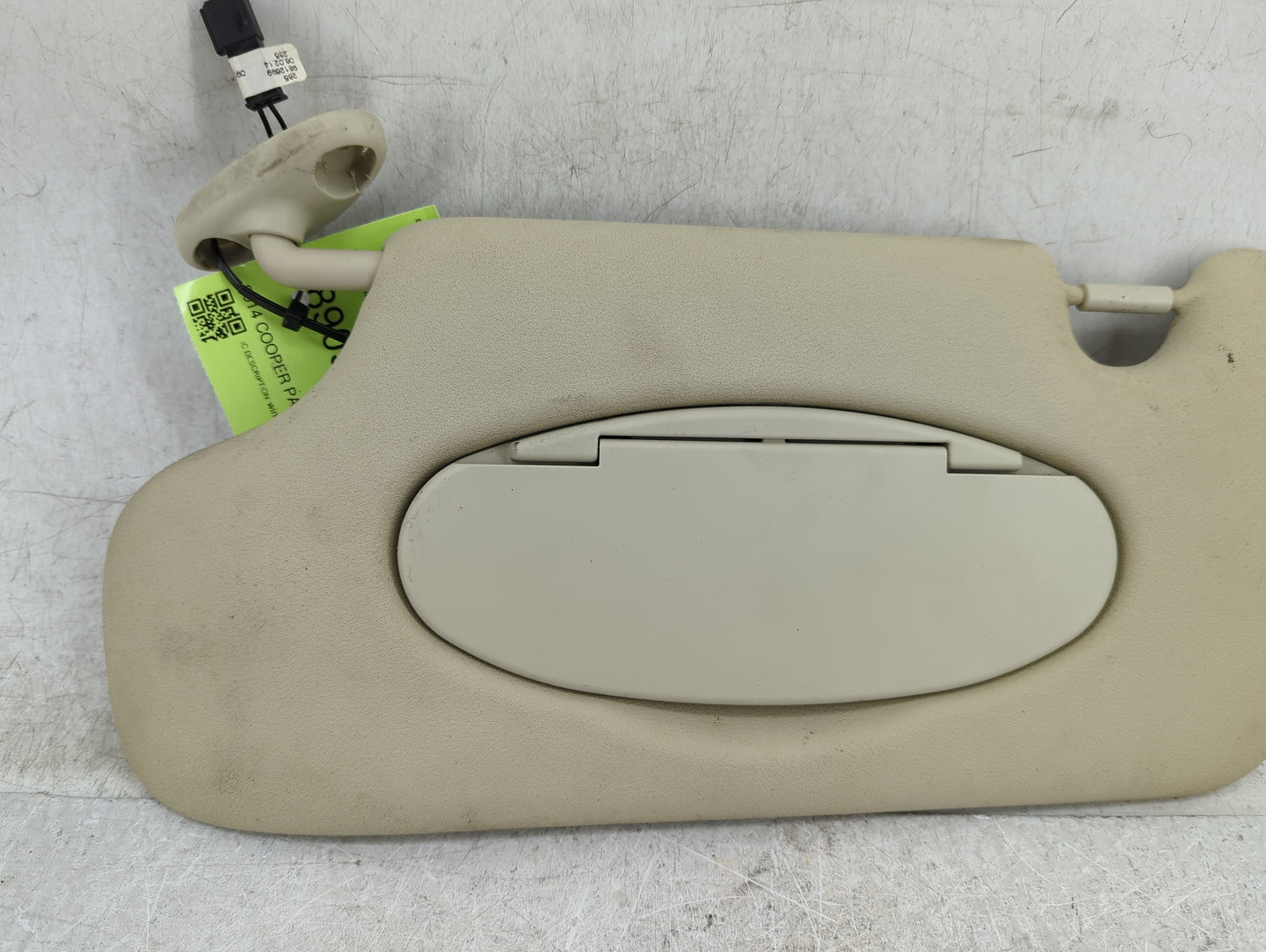 2013-2016 Mini Cooper Paceman Sun Visor Shade Replacement Driver Left Mirror Fits Fits 2011 2012 2013 2014 2015 2016 OEM Use