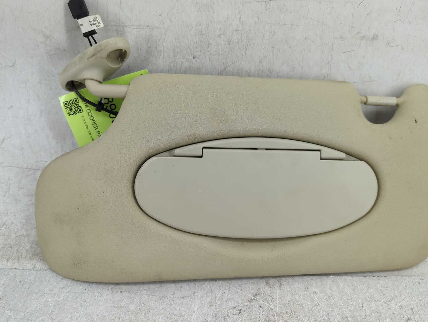 2013-2016 Mini Cooper Paceman Sun Visor Shade Replacement Driver Left Mirror Fits Fits 2011 2012 2013 2014 2015 2016 OEM Use