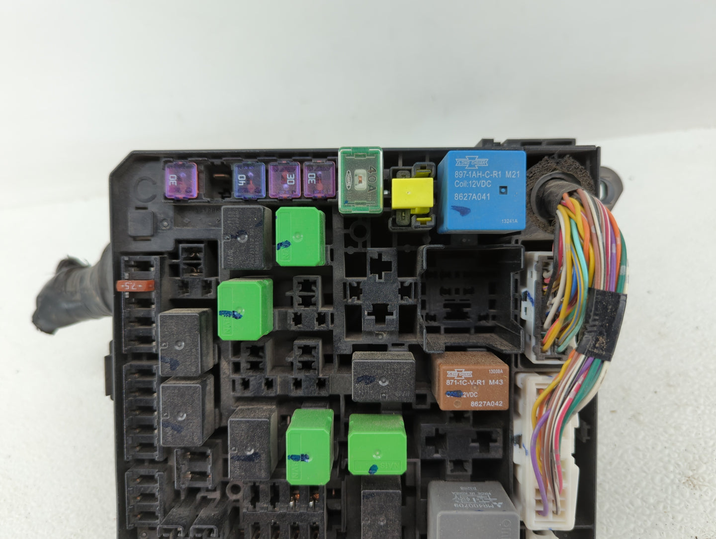 2014 Mitsubishi Lancer Fusebox Fuse Box Panel Relay Module P/N:8565A268 PR073-00000, 8565A024 Fits OEM Used Auto Parts - Oem