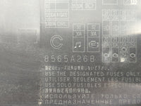 2014 Mitsubishi Lancer Fusebox Fuse Box Panel Relay Module P/N:8565A268 PR073-00000, 8565A024 Fits OEM Used Auto Parts - Oem