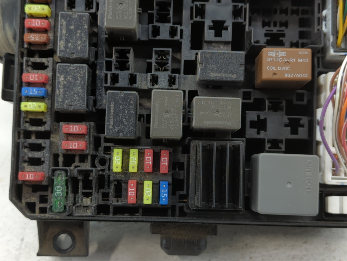2012-2015 Mitsubishi Lancer Fusebox Fuse Box Panel Relay Module P/N:8565A268 Fits Fits 2012 2013 2014 2015 OEM Used Auto Par