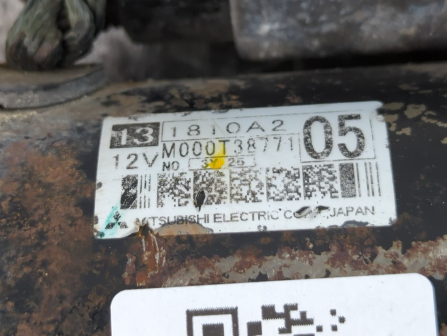 2011-2015 Mitsubishi Lancer Car Starter Motor Solenoid OEM P/N:131810A205 Fits Fits 2011 2012 2013 2014 2015 2016 OEM Used A
