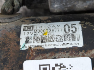 2011-2015 Mitsubishi Lancer Car Starter Motor Solenoid OEM P/N:131810A205 Fits Fits 2011 2012 2013 2014 2015 2016 OEM Used Auto Parts