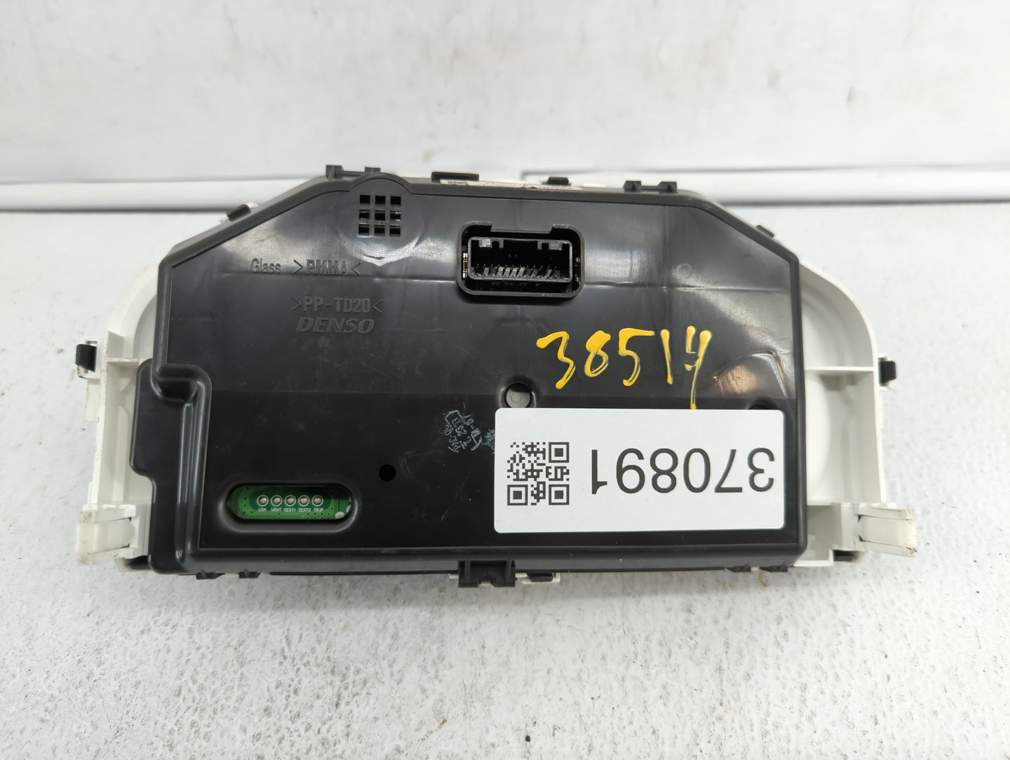 2014 Mitsubishi Mirage Instrument Cluster Speedometer Gauges P/N:157560-1453 Fits OEM Used Auto Parts - Oemusedautoparts1.co