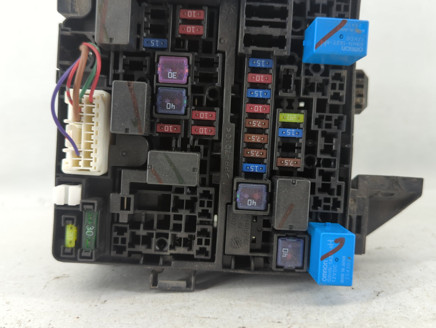 2014 Mitsubishi Mirage Fusebox Fuse Box Panel Relay Module P/N:PA66-PPE >PA66+PPE< Fits OEM Used Auto Parts - Oemusedautopar