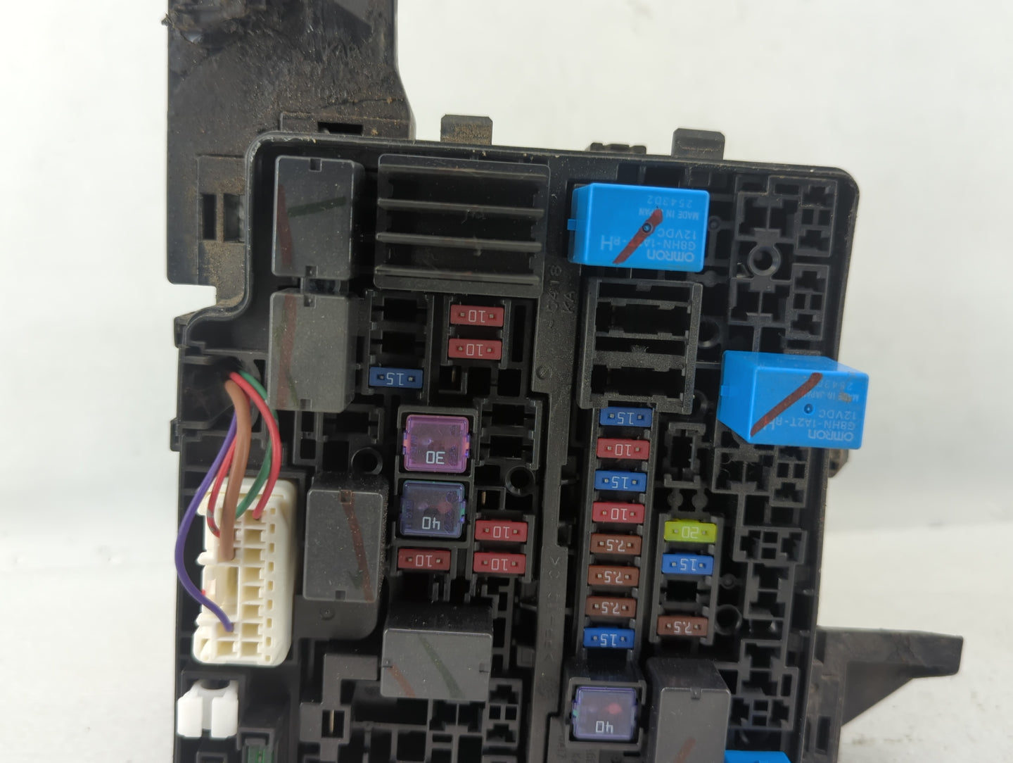 2014 Mitsubishi Mirage Fusebox Fuse Box Panel Relay Module P/N:PA66-PPE >PA66+PPE< Fits OEM Used Auto Parts - Oemusedautopar