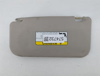 2014 Mitsubishi Mirage Sun Visor Shade Replacement Passenger Right Mirror Fits OEM Used Auto Parts - Oemusedautoparts1.com