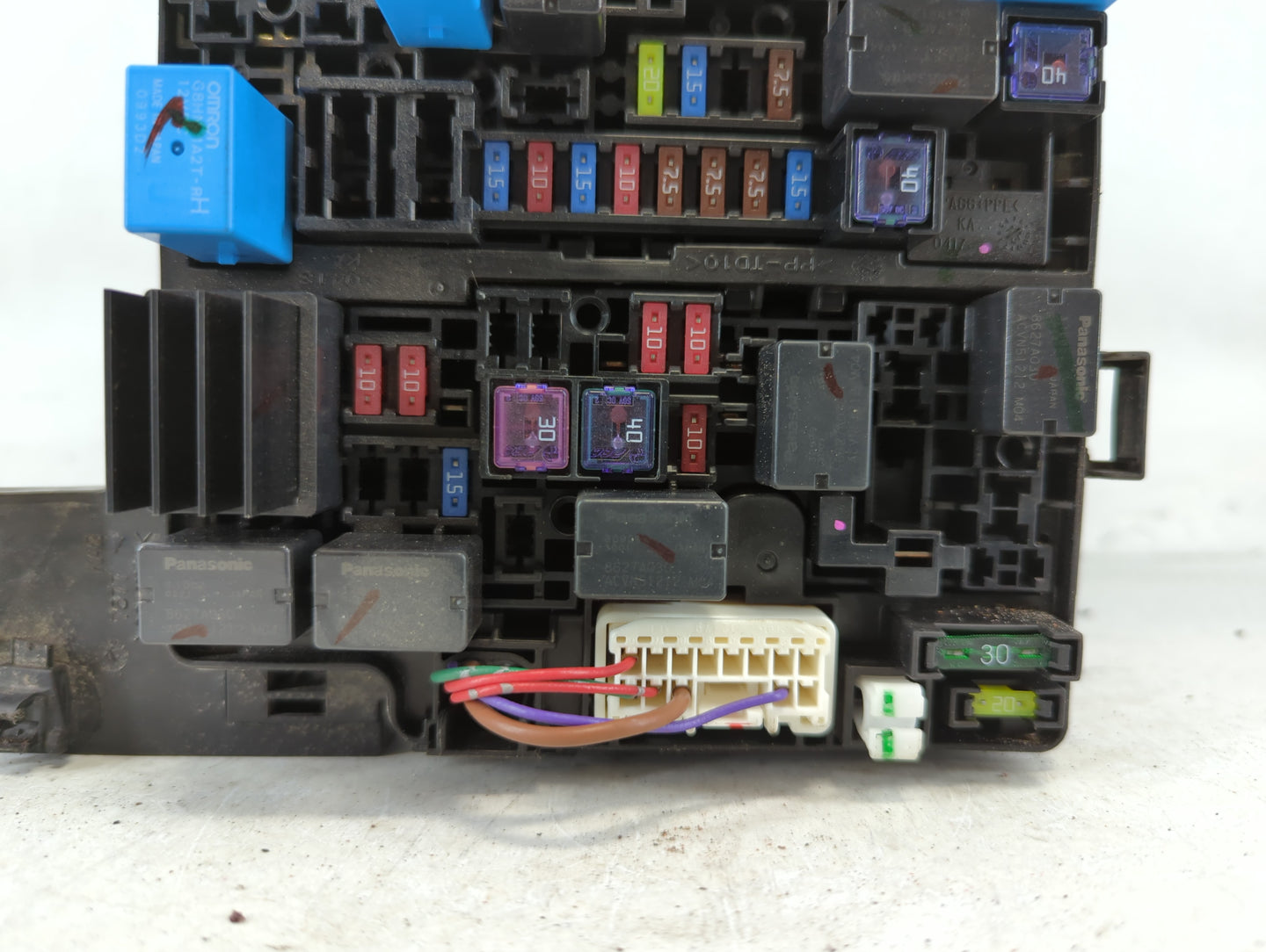 2014 Mitsubishi Mirage Fusebox Fuse Box Panel Relay Module P/N:PP-TD10 3547 Fits OEM Used Auto Parts - Oemusedautoparts1.com