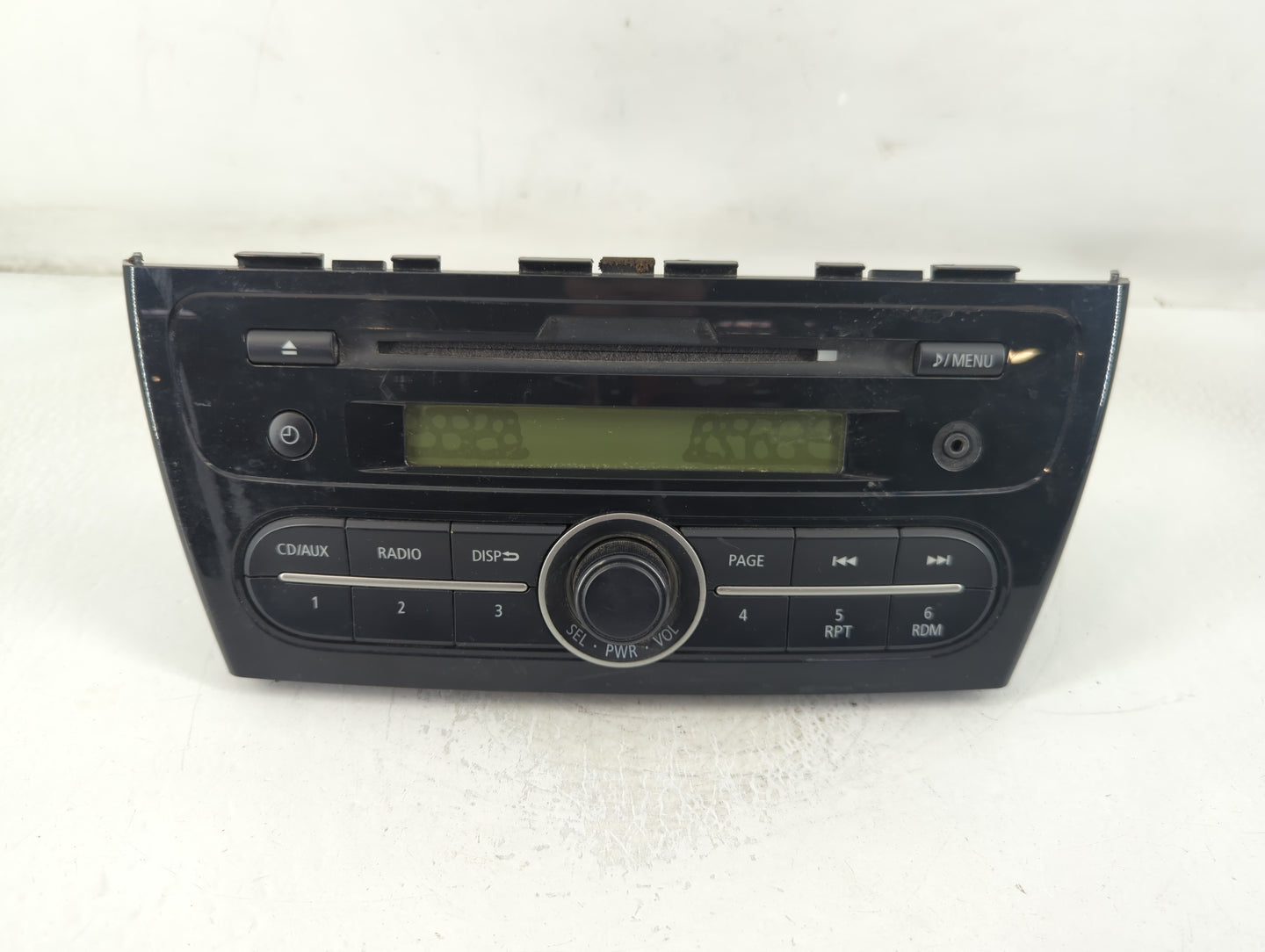 2014 Mitsubishi Mirage Radio AM FM Cd Player Receiver Replacement P/N:38077303 8701A368 Fits OEM Used Auto Parts - Oemusedau