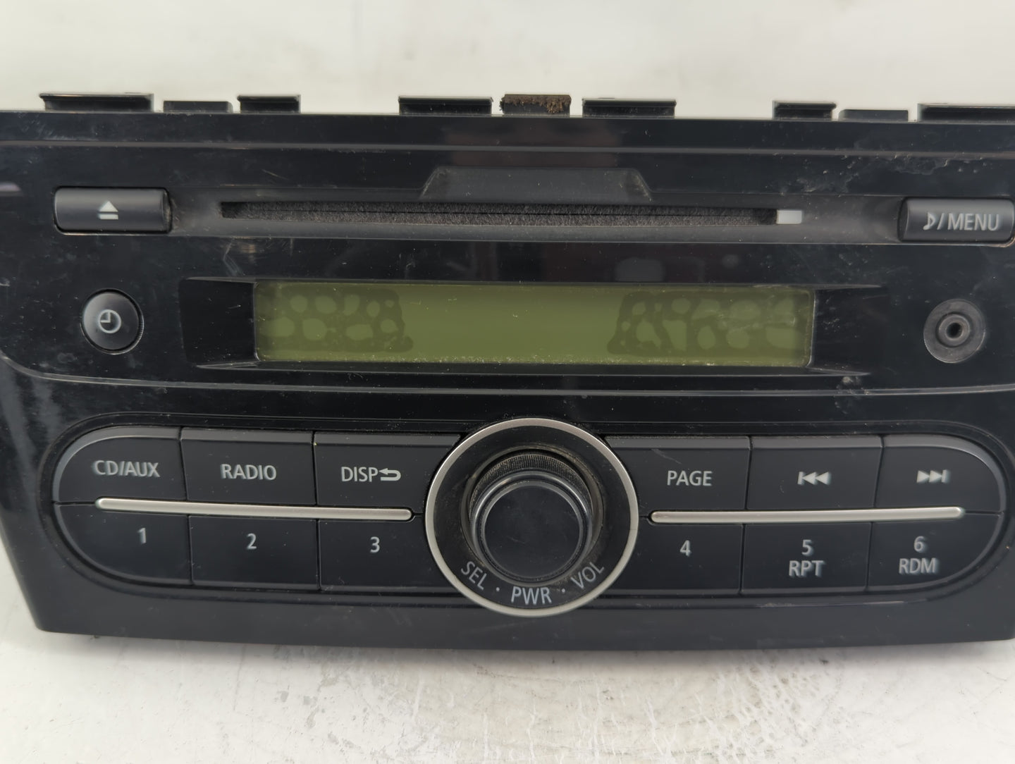 2014 Mitsubishi Mirage Radio AM FM Cd Player Receiver Replacement P/N:38077303 8701A368 Fits OEM Used Auto Parts - Oemusedau