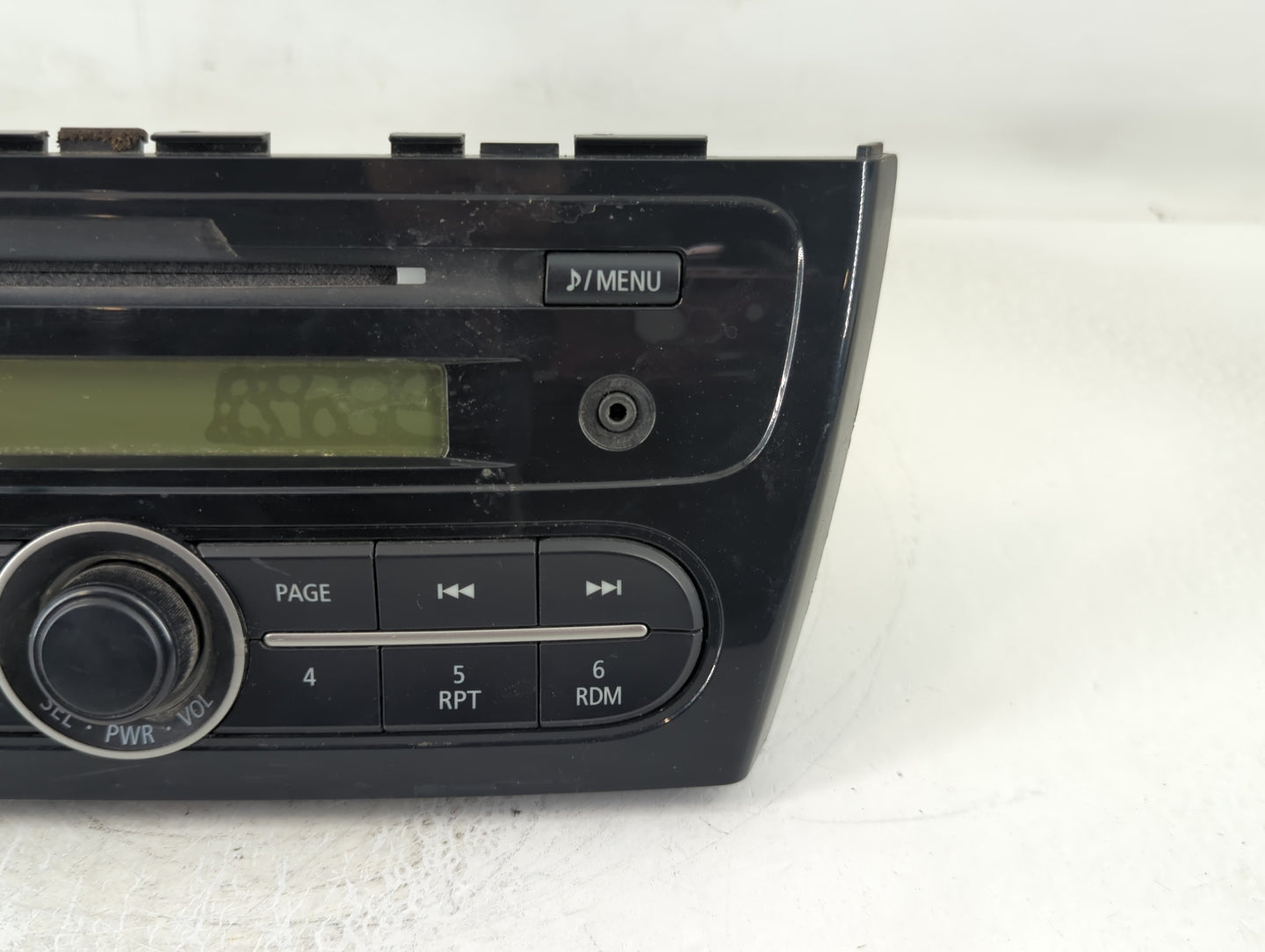 2014 Mitsubishi Mirage Radio AM FM Cd Player Receiver Replacement P/N:38077303 8701A368 Fits OEM Used Auto Parts - Oemusedau