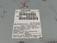 2014-2015 Mitsubishi Outlander Radio AM FM Cd Player Receiver Replacement P/N:8701A408 Fits Fits 2014 2015 OEM Used Auto Par