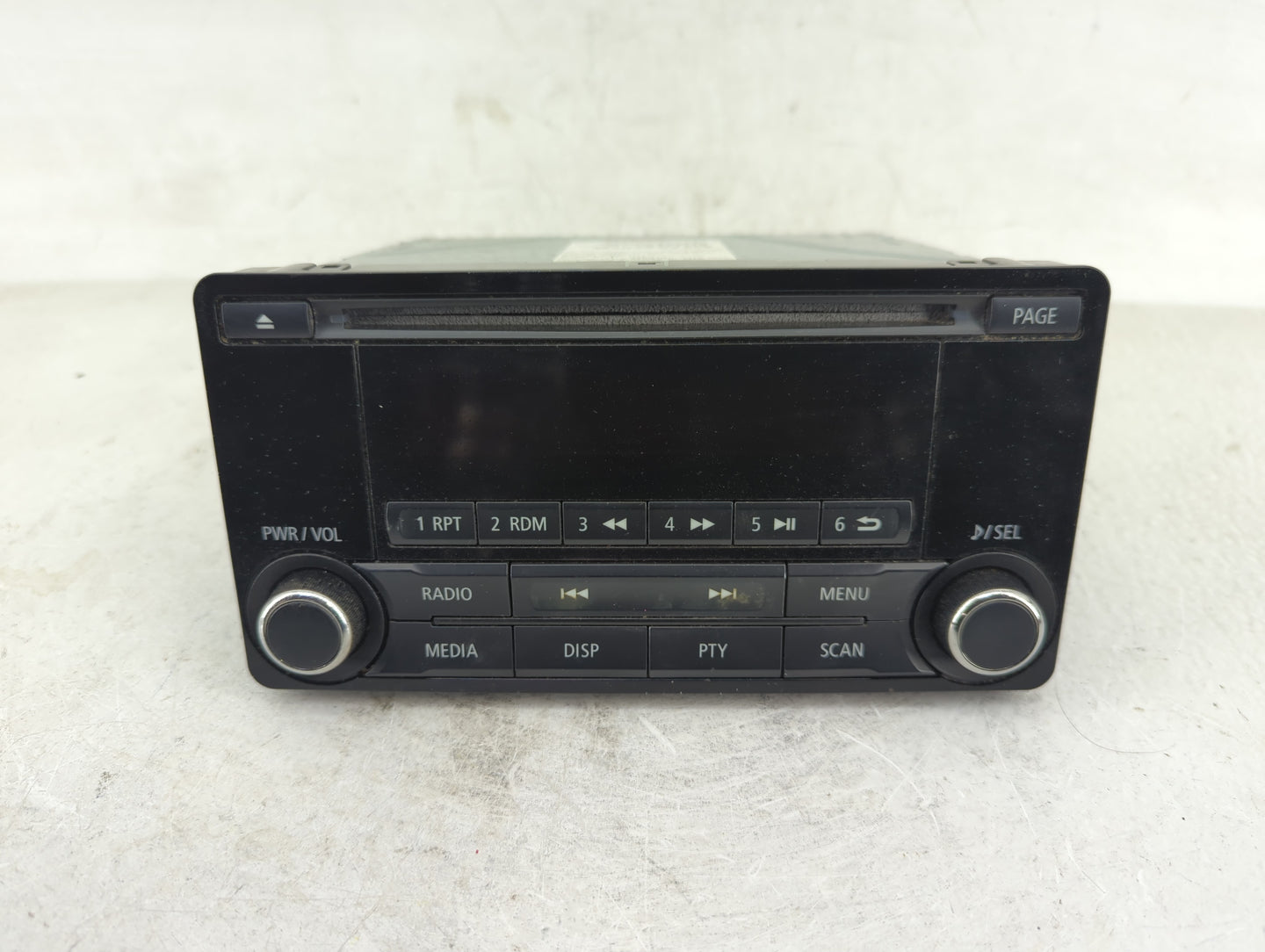 2014 Mitsubishi Outlander Radio AM FM Cd Player Receiver Replacement P/N:8701A405 Fits OEM Used Auto Parts - Oemusedautopart
