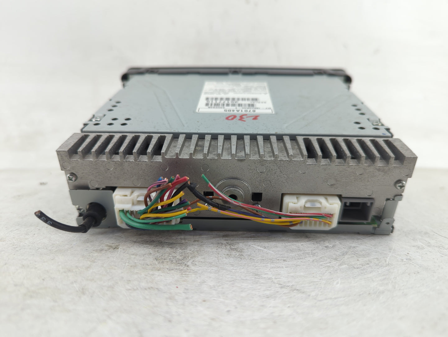 2014 Mitsubishi Outlander Radio AM FM Cd Player Receiver Replacement P/N:8701A405 Fits OEM Used Auto Parts - Oemusedautopart