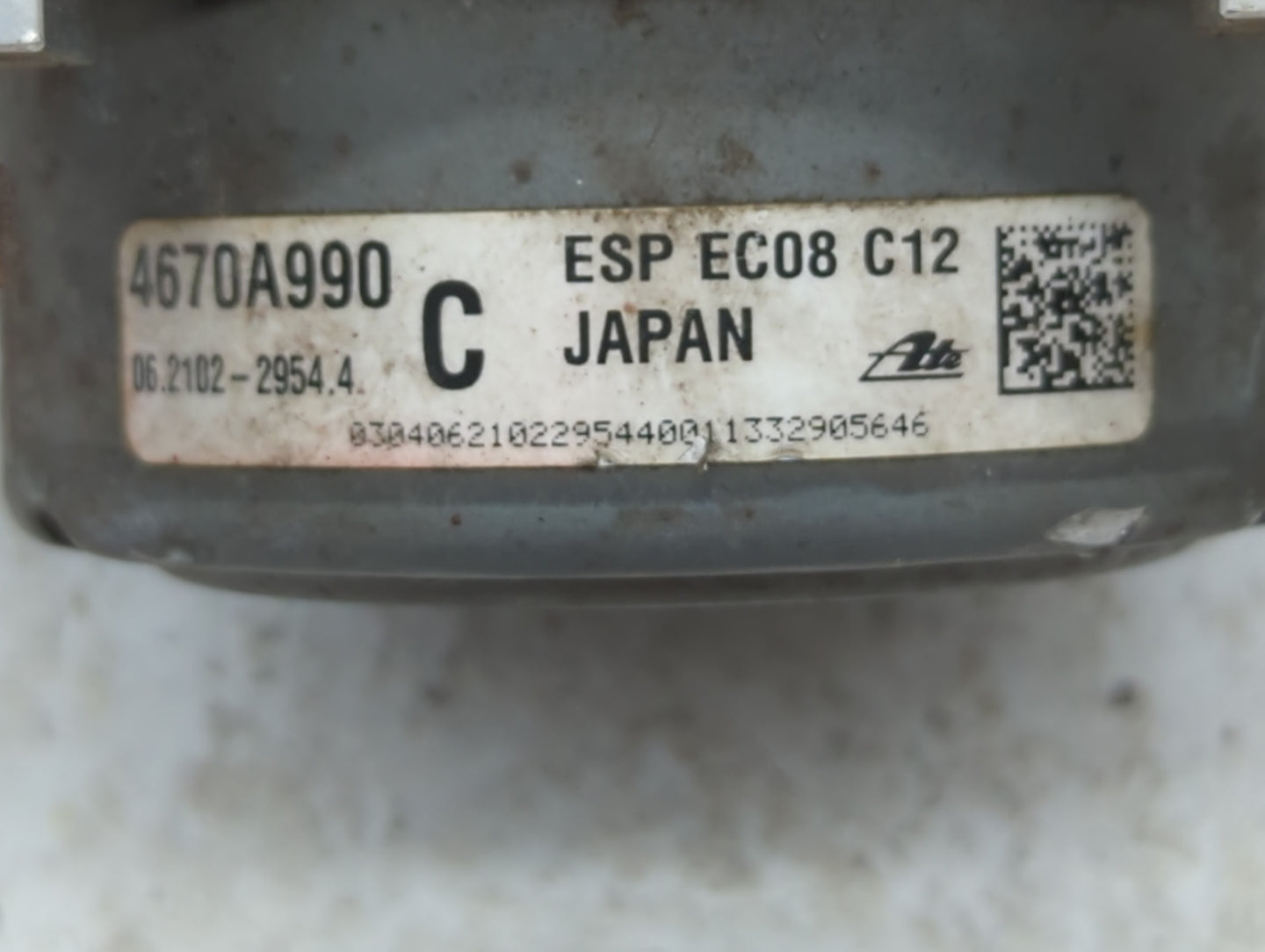 2014 Mitsubishi Outlander ABS Pump Control Module Replacement P/N:4670A990 4670A719 Fits OEM Used Auto Parts - Oemusedautopa