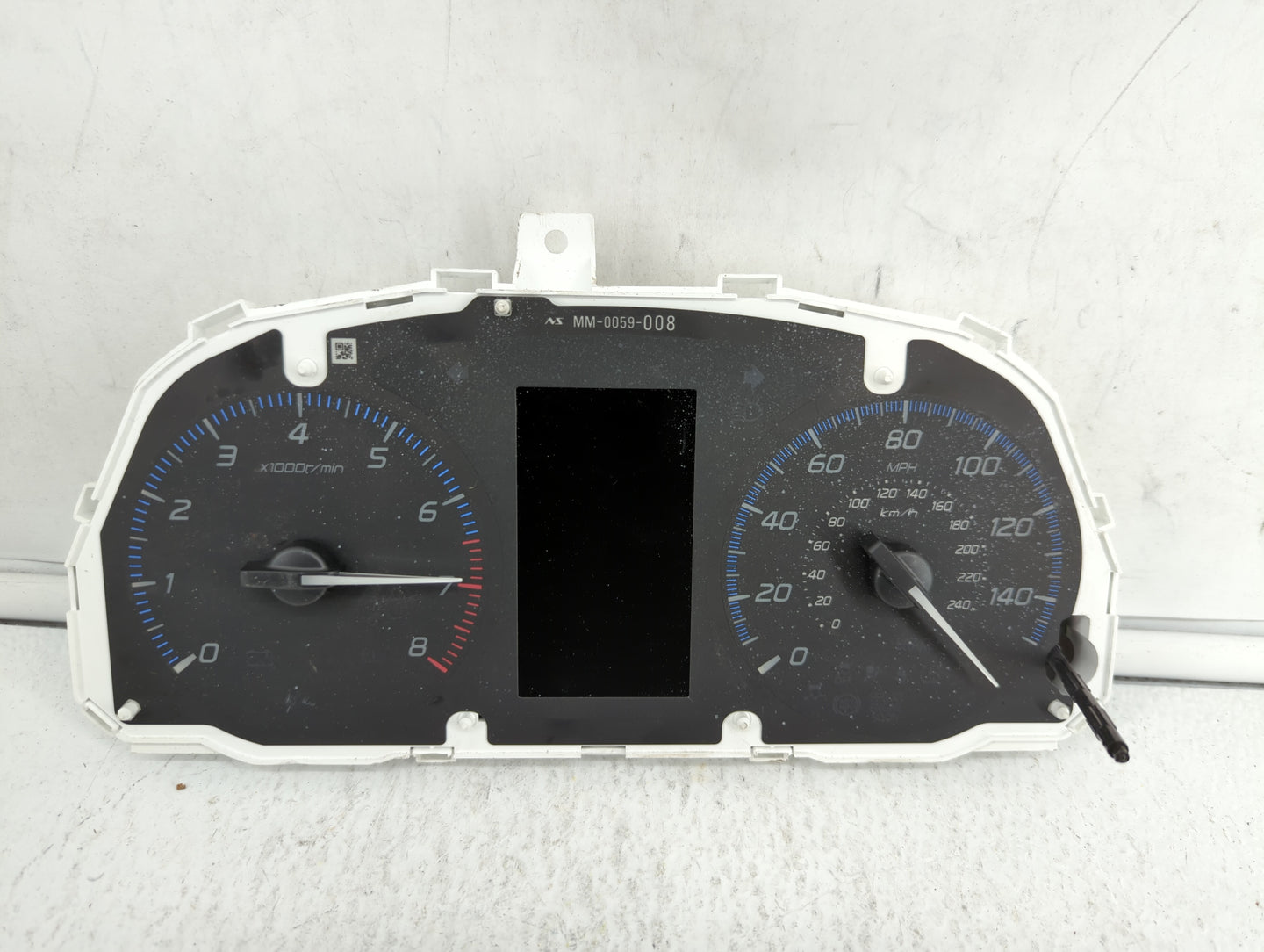 2014 Mitsubishi Outlander Instrument Cluster Speedometer Gauges P/N:8100B902 Fits OEM Used Auto Parts - Oemusedautoparts1.co