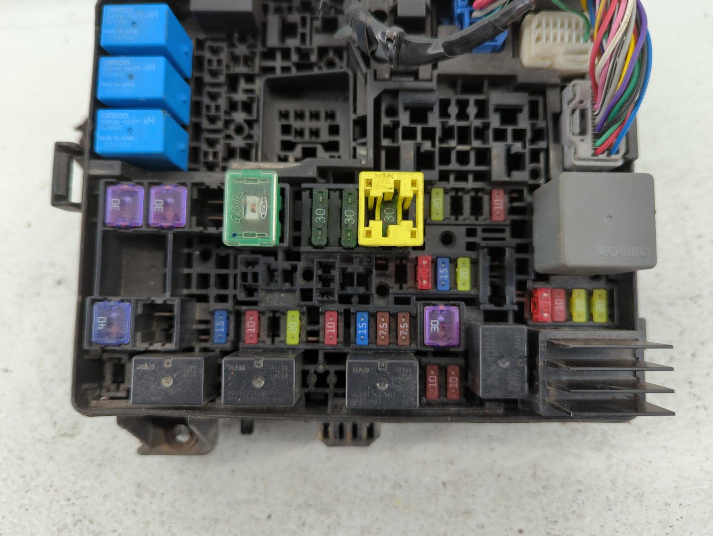 2014-2016 Mitsubishi Outlander Fusebox Fuse Box Panel Relay Module Fits Fits 2014 2015 2016 OEM Used Auto Parts - Oemusedaut