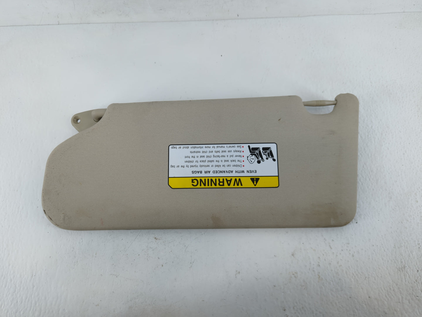 2014-2015 Mitsubishi Outlander Sun Visor Shade Replacement Driver Left Mirror Fits Fits 2014 2015 OEM Used Auto Parts - Oemu