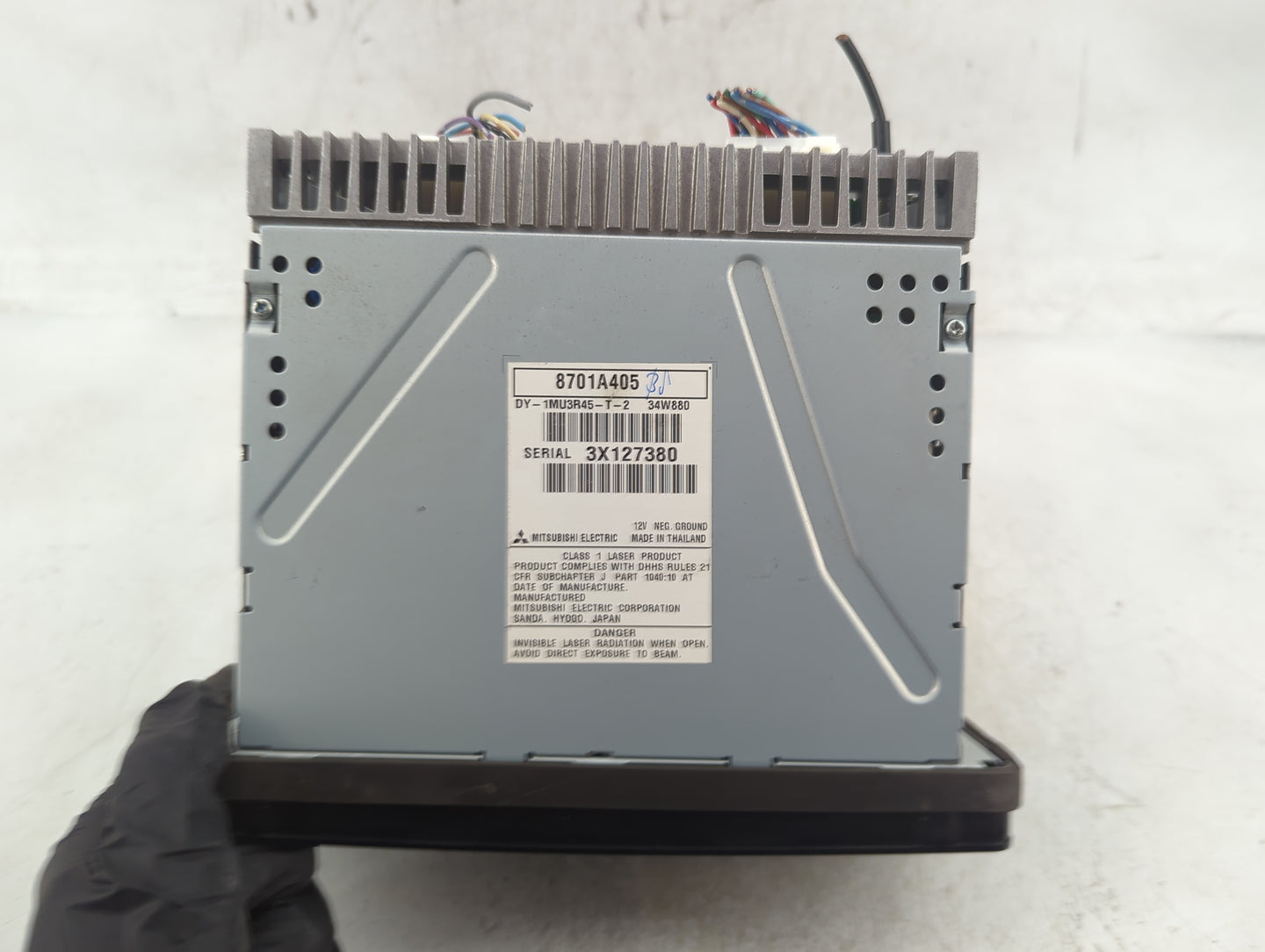 2014 Mitsubishi Outlander Sport Radio AM FM Cd Player Receiver Replacement P/N:8701A405 Fits OEM Used Auto Parts - Oemusedau