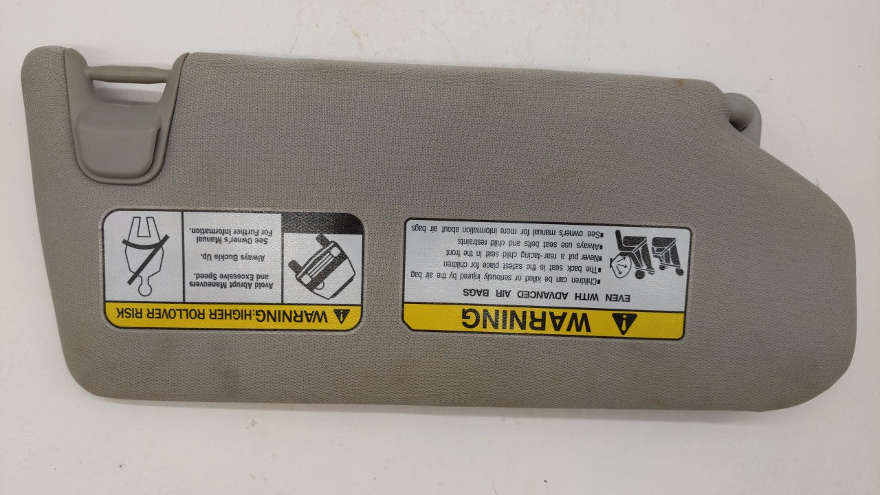 2014 Mitsubishi Outlander Sport Sun Visor Shade Replacement Driver Left Mirror Fits OEM Used Auto Parts - Oemusedautoparts1.