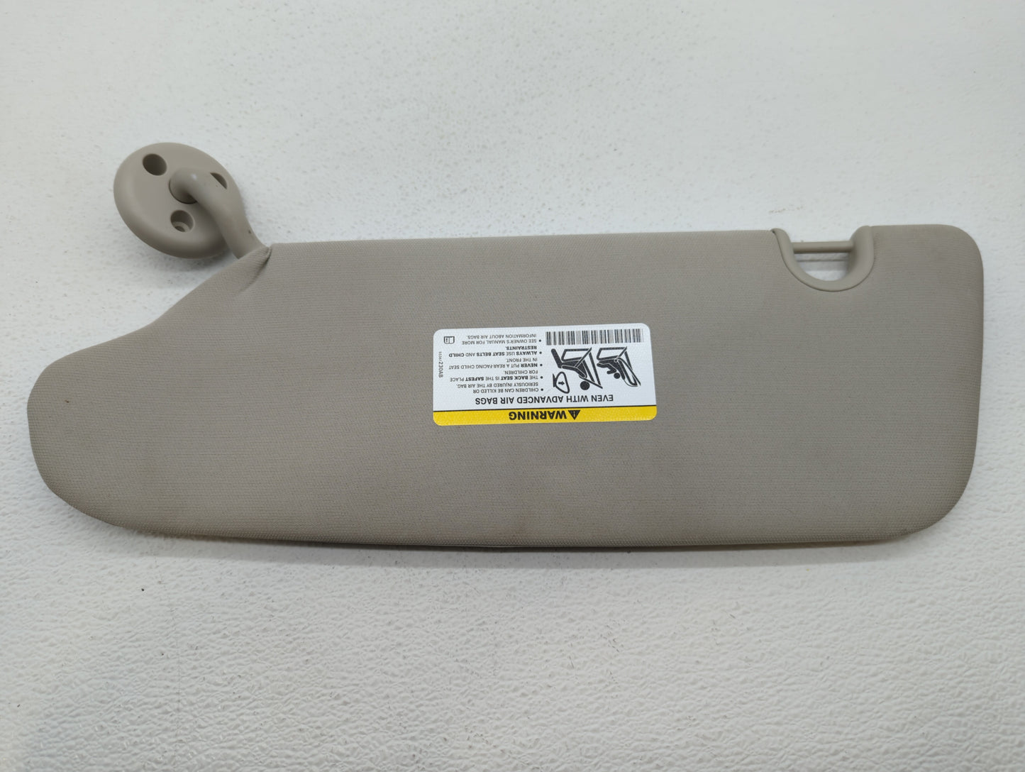 2014 Mitsubishi Outlander Sport Sun Visor Shade Replacement Passenger Right Mirror Fits OEM Used Auto Parts - Oemusedautopar