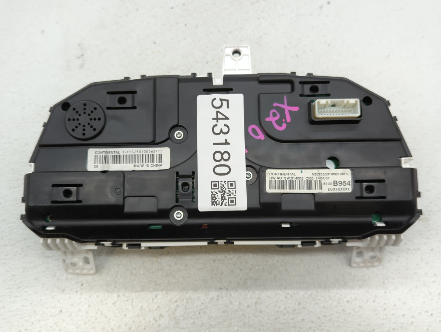 2014 Mitsubishi Outlander Sport Instrument Cluster Speedometer Gauges P/N:8100D954 8100C724 Fits OEM Used Auto Parts - Oemus