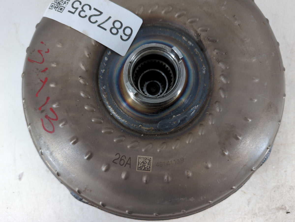 2014 Mitsubishi Outlander Sport Torque Converter Automatic Transmission OEM P/N:46141119 26A Fits OEM Used Auto Parts - Oemu