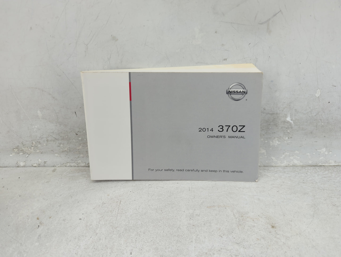2014 Nissan 370z Owners Manual Book Guide OEM Used Auto Parts - Oemusedautoparts1.com
