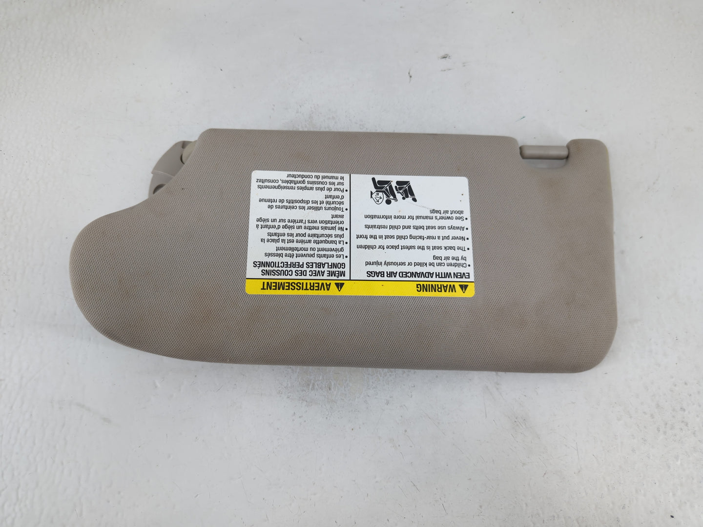 2013-2018 Nissan Altima Sun Visor Shade Replacement Passenger Right Mirror Fits Fits 2013 2014 2015 2016 2017 2018 OEM Used 