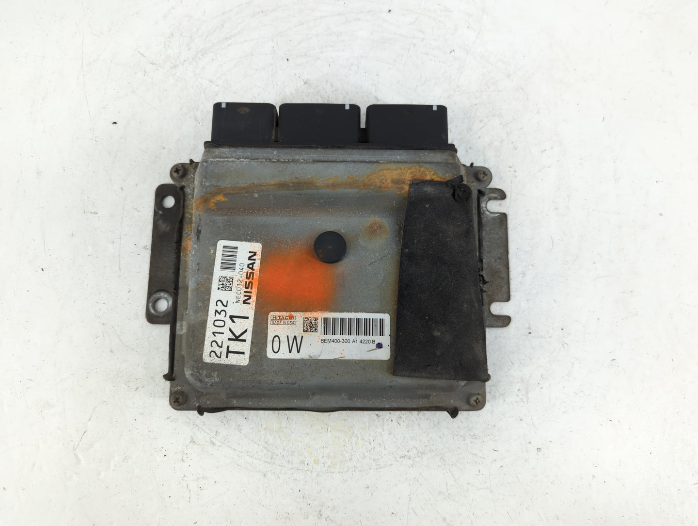 2013-2014 Nissan Altima PCM Engine Control Computer ECU ECM PCU OEM P/N:BEM400-300 A1 Fits Fits 2013 2014 OEM Used Auto Part