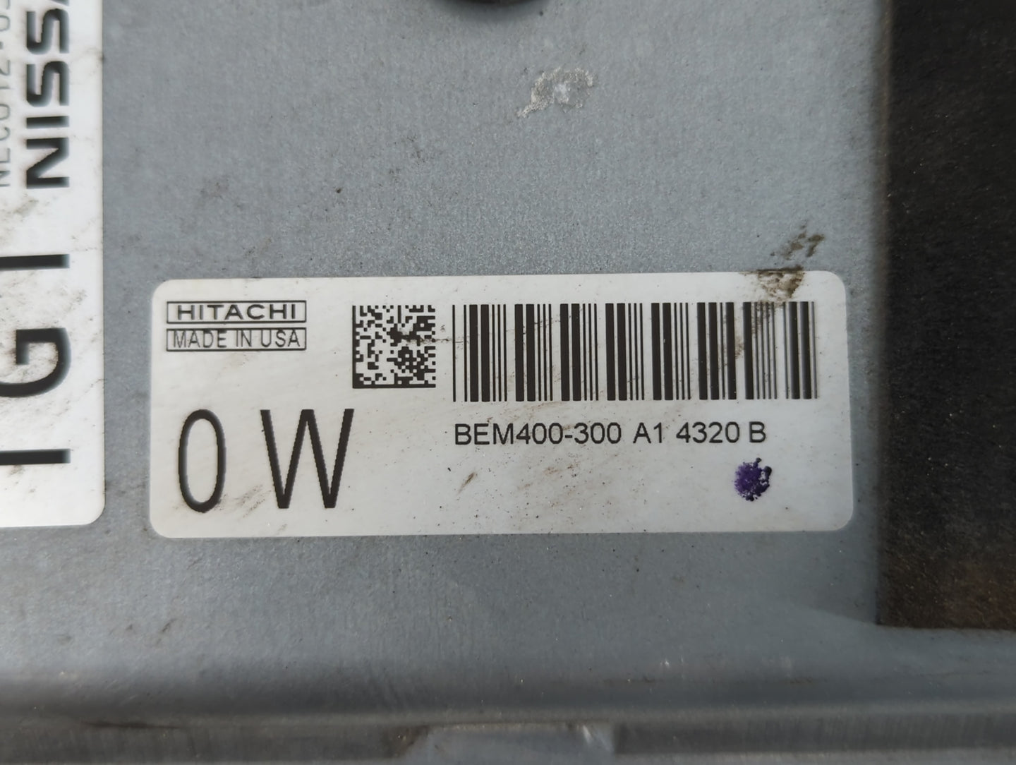 2013-2014 Nissan Altima PCM Engine Control Computer ECU ECM PCU OEM P/N:NEC008-045 MEC300-041 A1 Fits Fits 2013 2014 OEM Use