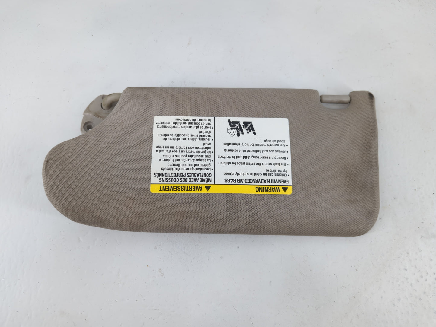 2013-2018 Nissan Altima Sun Visor Shade Replacement Passenger Right Mirror Fits Fits 2013 2014 2015 2016 2017 2018 OEM Used 