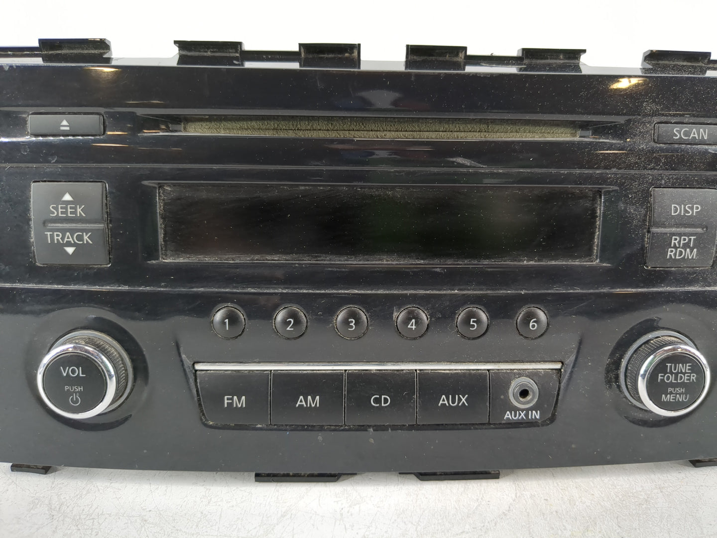 2013-2015 Nissan Altima Radio AM FM Cd Player Receiver Replacement P/N:28185 3TB0G Fits Fits 2013 2014 2015 OEM Used Auto Pa