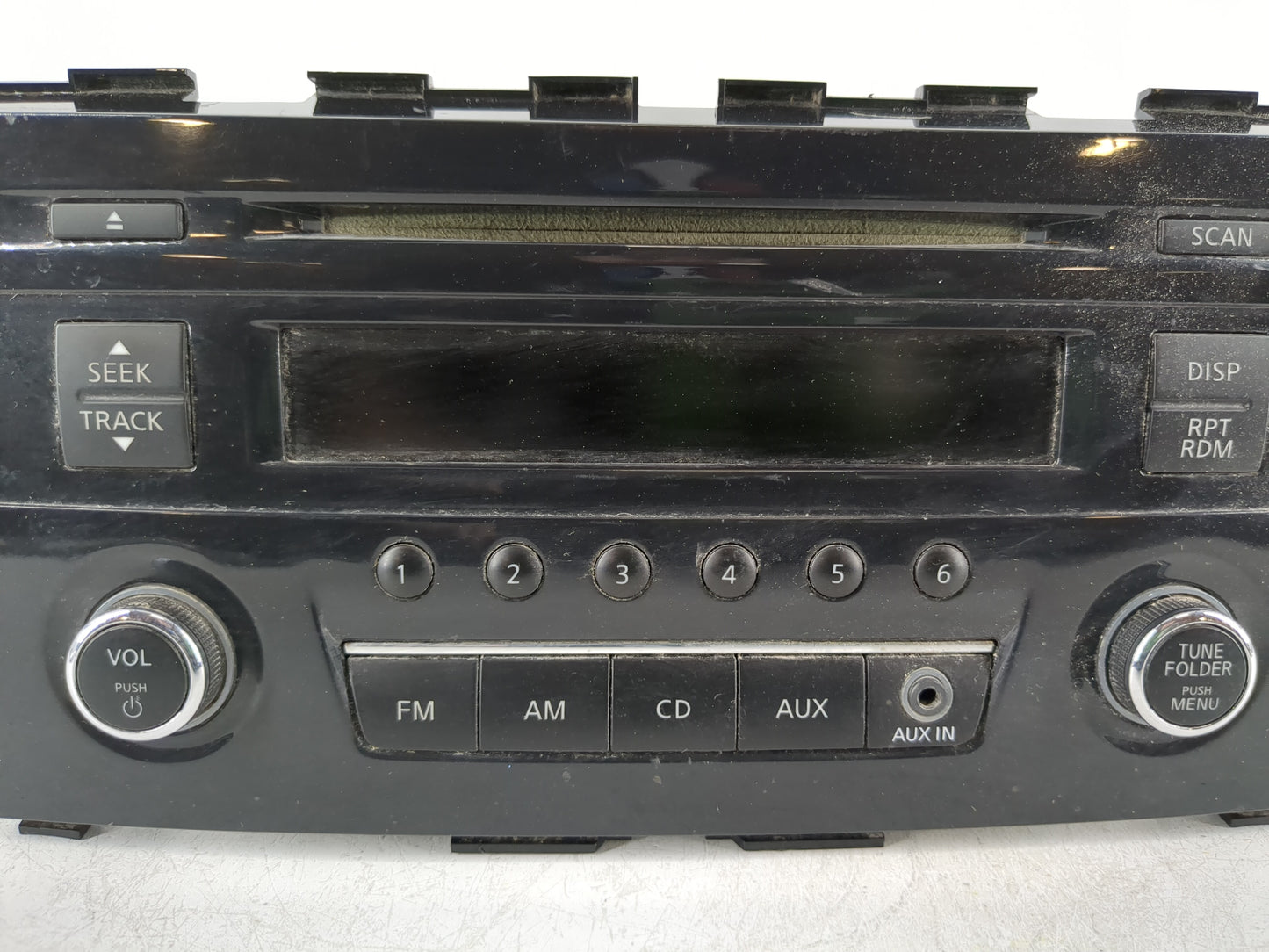 2013-2015 Nissan Altima Radio AM FM Cd Player Receiver Replacement P/N:28185 3TB0G Fits Fits 2013 2014 2015 OEM Used Auto Pa