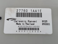 2014-2015 Nissan Altima Temperature Control Module 27760 1aa1e - Oemusedautoparts1.com