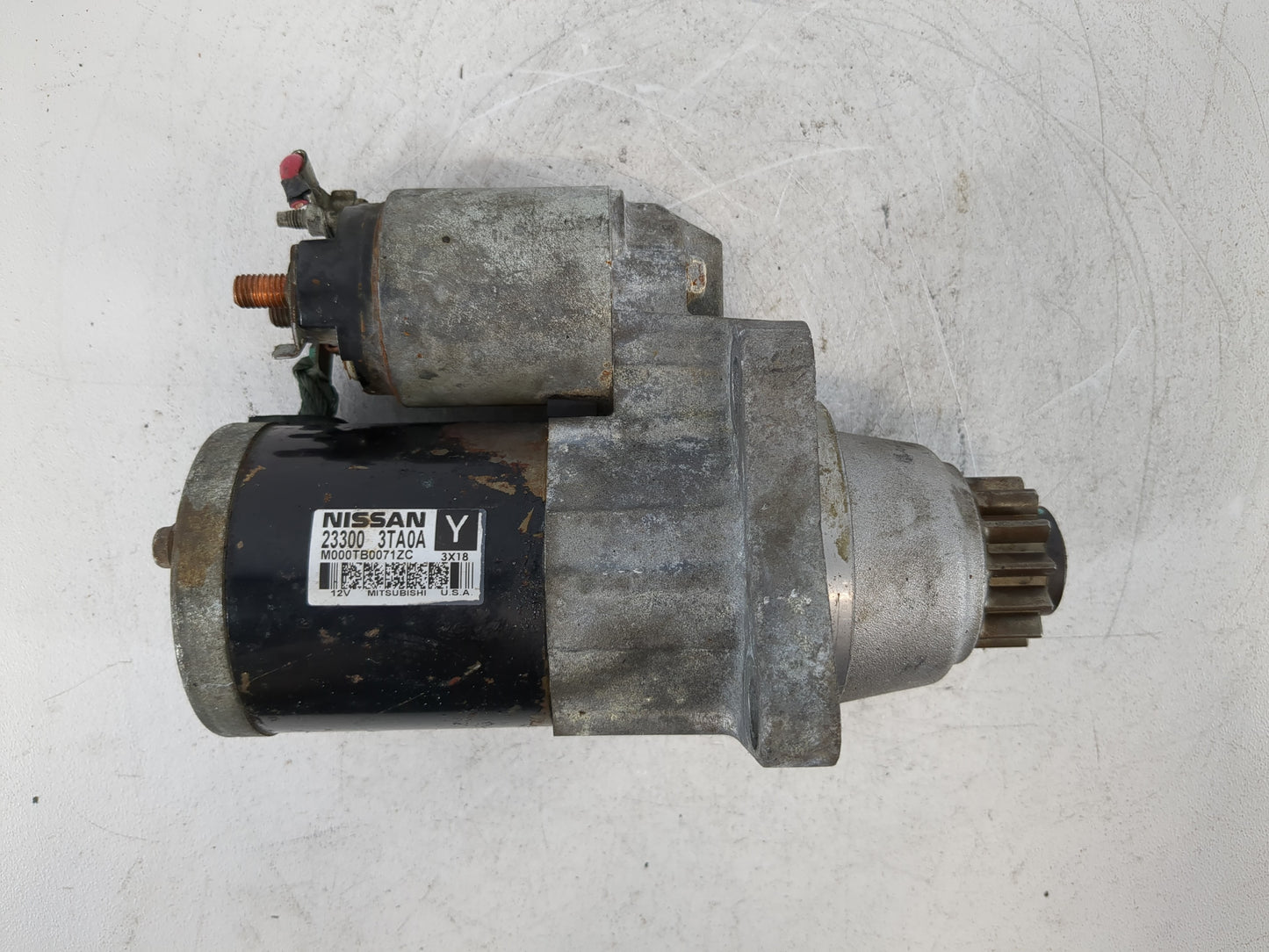 2013-2018 Nissan Altima Car Starter Motor Solenoid OEM P/N:23300 3TA0A Fits Fits 2013 2014 2015 2016 2017 2018 OEM Used Auto