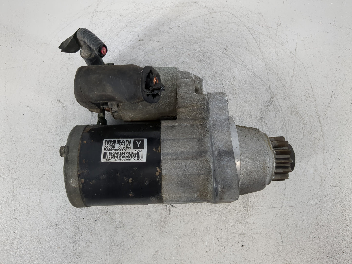 2013-2018 Nissan Altima Car Starter Motor Solenoid OEM P/N:23300 3TA0A Fits Fits 2013 2014 2015 2016 2017 2018 OEM Used Auto
