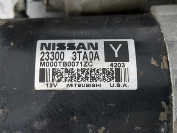 2013-2018 Nissan Altima Car Starter Motor Solenoid OEM P/N:23300 3TA0A Fits Fits 2013 2014 2015 2016 2017 2018 OEM Used Auto Parts