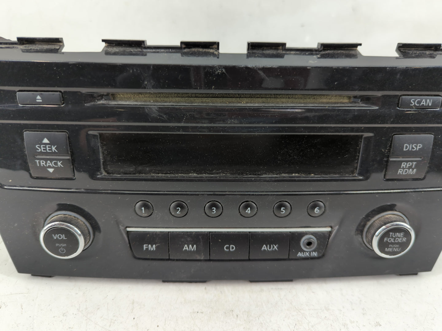 2013-2014 Nissan Altima Radio AM FM Cd Player Receiver Replacement Fits Fits 2013 2014 OEM Used Auto Parts - Oemusedautopart